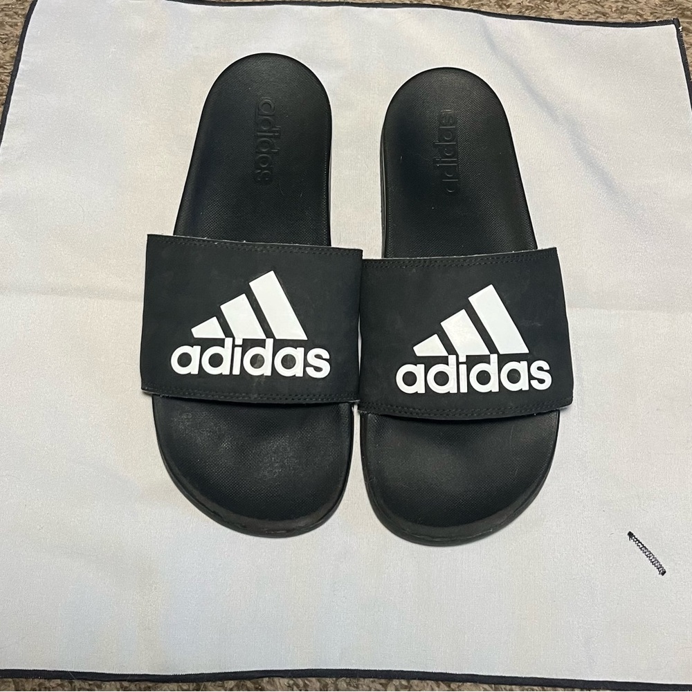 Adidas Black Slides